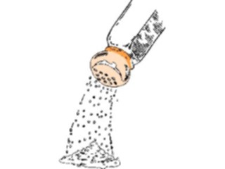 Sticker Custom Preview Image #062146 Food Drink Dinner Service Salt Shaker3