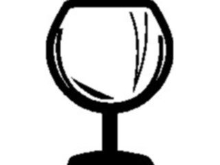 Sticker Custom Preview Image #062159 Food Drink Dinner Service Snifter1