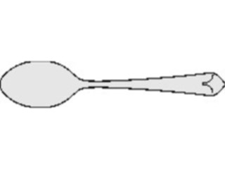 Sticker Custom Preview Image #062164 Food Drink Dinner Service Spoon03