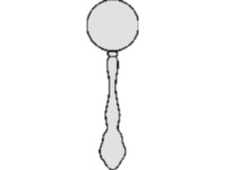 Sticker Custom Preview Image #062190 Food Drink Dinner Service Spoon Soup