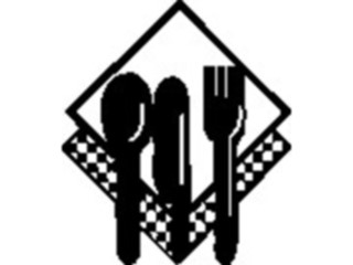 Sticker Custom Preview Image #062215 Food Drink Dinner Service Utensils2