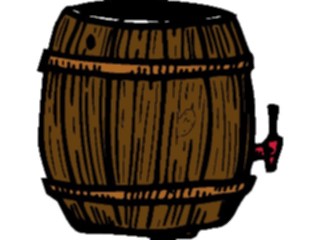 Sticker Custom Preview Image #062271 Food Drink Drinks Alcoholic Beer Keg04