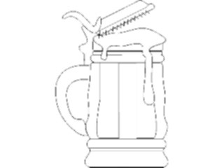 Sticker Custom Preview Image #062292 Food Drink Drinks Alcoholic Beer Mug09