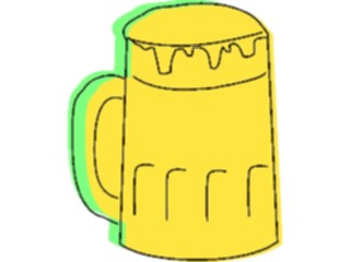 Sticker Custom Preview Image #062323 Food Drink Drinks Alcoholic Beer Mug40