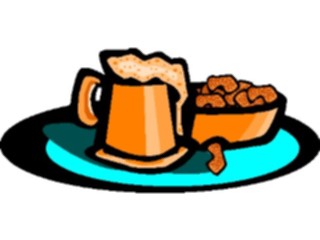 Sticker Custom Preview Image #062330 Food Drink Drinks Alcoholic Beer Nuts