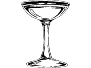 Sticker Custom Preview Image #062375 Food Drink Drinks Alcoholic Champagne Glass04