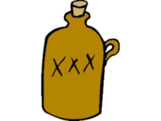 Sticker Custom Preview Image #062431 Food Drink Drinks Alcoholic Jug1