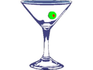 Sticker Custom Preview Image #062444 Food Drink Drinks Alcoholic Martini03