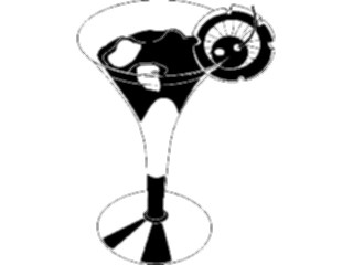 Sticker Custom Preview Image #062456 Food Drink Drinks Alcoholic Martini15