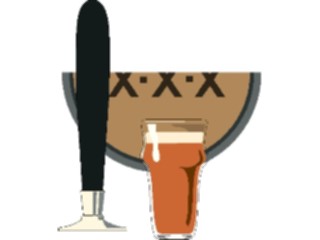 Sticker Custom Preview Image #062476 Food Drink Drinks Alcoholic Tap Keg