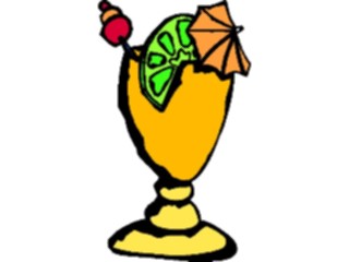 Sticker Custom Preview Image #062481 Food Drink Drinks Alcoholic Tropical Cocktail01