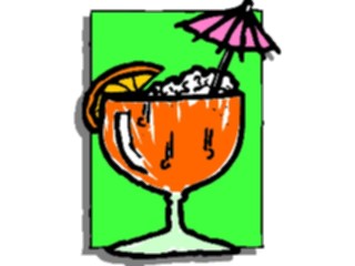 Sticker Custom Preview Image #062485 Food Drink Drinks Alcoholic Tropical Cocktail05