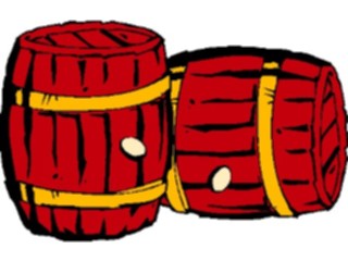 Sticker Custom Preview Image #062552 Food Drink Drinks Alcoholic Wine Casks