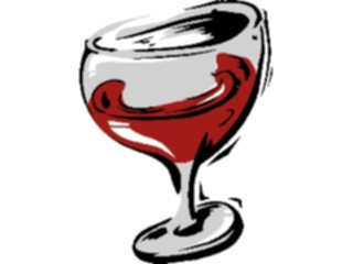 Sticker Custom Preview Image #062586 Food Drink Drinks Alcoholic Wine Glass26