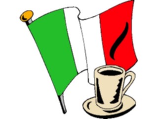 Sticker Custom Preview Image #062699 Food Drink Drinks Non Alcoholic Coffee Italian1