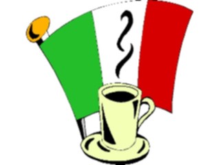 Sticker Custom Preview Image #062700 Food Drink Drinks Non Alcoholic Coffee Italian2