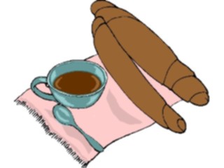 Sticker Custom Preview Image #062707 Food Drink Drinks Non Alcoholic Coffee Rolls