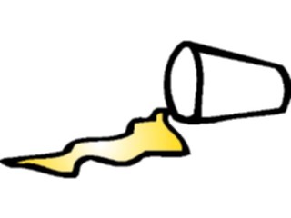 Sticker Custom Preview Image #062760 Food Drink Drinks Non Alcoholic Drink Spilled1