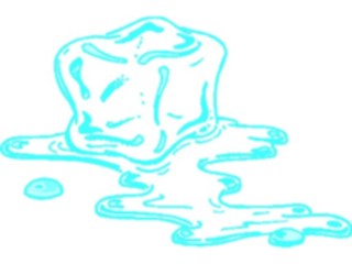 Sticker Custom Preview Image #062772 Food Drink Drinks Non Alcoholic Ice Cube2