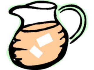 Sticker Custom Preview Image #062778 Food Drink Drinks Non Alcoholic Iced Tea Pitcher