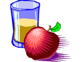 Sticker Custom Preview Image #062779 Food Drink Drinks Non Alcoholic Juice Apple