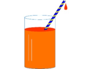 Sticker Custom Preview Image #062789 Food Drink Drinks Non Alcoholic Juice Orange05
