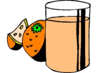 Sticker Custom Preview Image #062790 Food Drink Drinks Non Alcoholic Juice Orange06