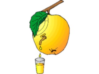 Sticker Custom Preview Image #062796 Food Drink Drinks Non Alcoholic Juice Orange12