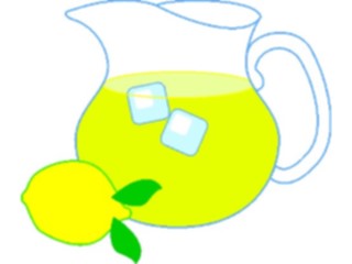 Sticker Custom Preview Image #062804 Food Drink Drinks Non Alcoholic Lemonade04