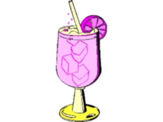 Sticker Custom Preview Image #062820 Food Drink Drinks Non Alcoholic Lemonade Pink2