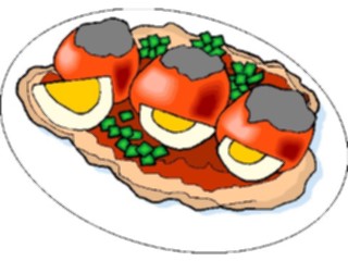 Sticker Custom Preview Image #062932 Food Drink Eggs Egg Dish1