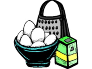 Sticker Custom Preview Image #062950 Food Drink Eggs Eggs Grater