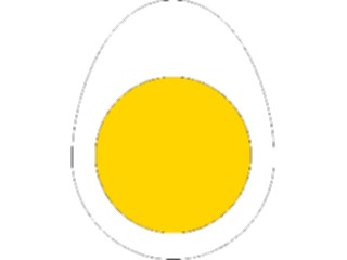 Sticker Custom Preview Image #062956 Food Drink Eggs Hard Boiled1
