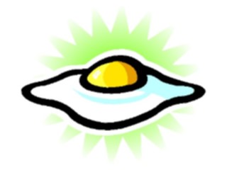Sticker Custom Preview Image #062990 Food Drink Eggs Sunny Side Up06