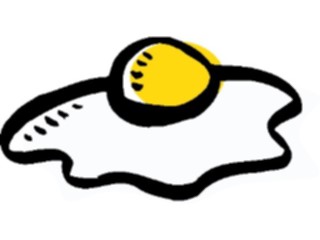 Sticker Custom Preview Image #062991 Food Drink Eggs Sunny Side Up07