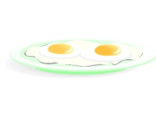 Sticker Custom Preview Image #062996 Food Drink Eggs Sunny Side Up12
