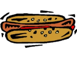 Sticker Custom Preview Image #063262 Food Drink Fast Food Hot Dog28