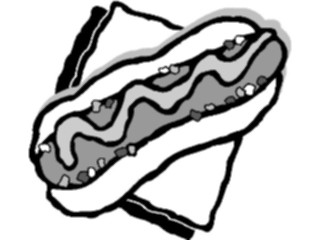 Sticker Custom Preview Image #063264 Food Drink Fast Food Hot Dog30