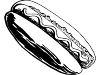 Sticker Custom Preview Image #063265 Food Drink Fast Food Hot Dog31