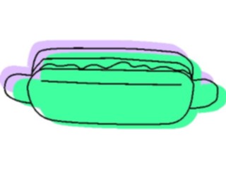 Sticker Custom Preview Image #063268 Food Drink Fast Food Hot Dog34