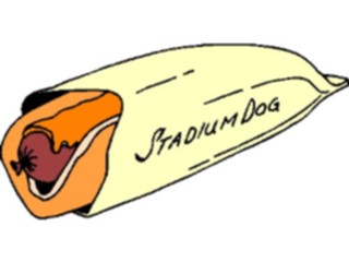 Sticker Custom Preview Image #063273 Food Drink Fast Food Hot Dog39