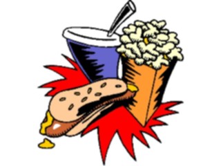 Sticker Custom Preview Image #063281 Food Drink Fast Food Hot Dog Meal3