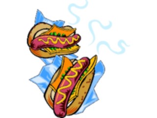 Sticker Custom Preview Image #063285 Food Drink Fast Food Hot Dogs2