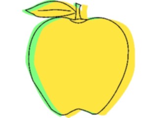 Sticker Custom Preview Image #063611 Food Drink Fruits Apple65