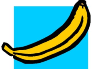 Sticker Custom Preview Image #063690 Food Drink Fruits Banana01
