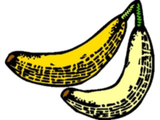 Sticker Custom Preview Image #063736 Food Drink Fruits Bananas16