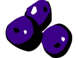 Sticker Custom Preview Image #063750 Food Drink Fruits Blueberries2