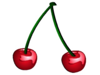 Sticker Custom Preview Image #063769 Food Drink Fruits Cherries11