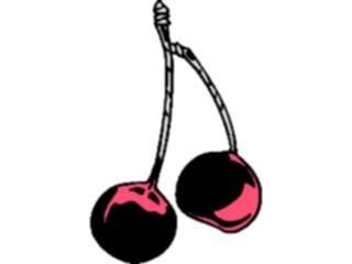 Sticker Custom Preview Image #063773 Food Drink Fruits Cherries15
