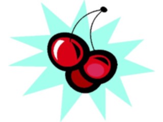 Sticker Custom Preview Image #063774 Food Drink Fruits Cherries16
